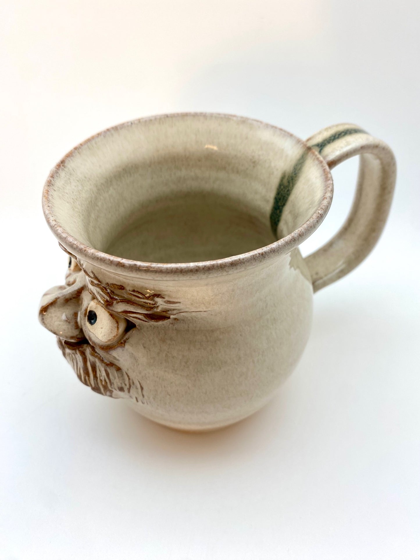 Cream Face Mug