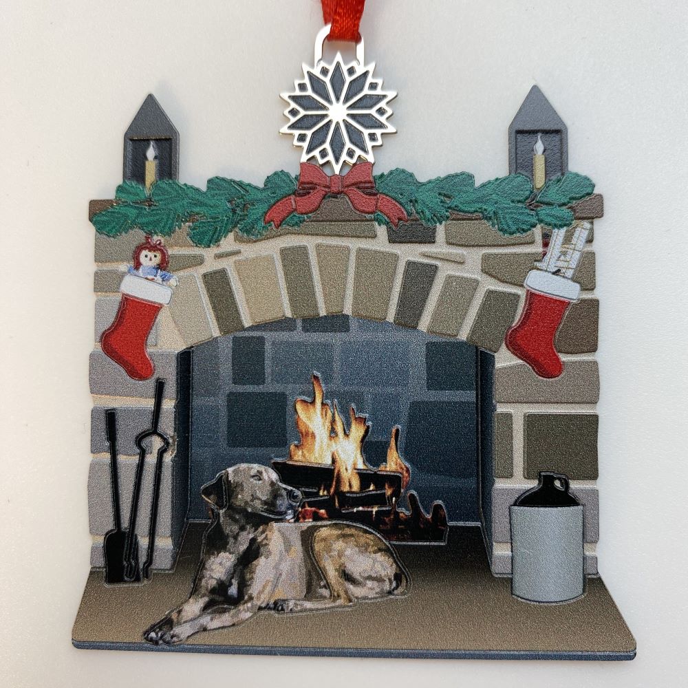 2024 NC Cabin Christmas with Plott Hound