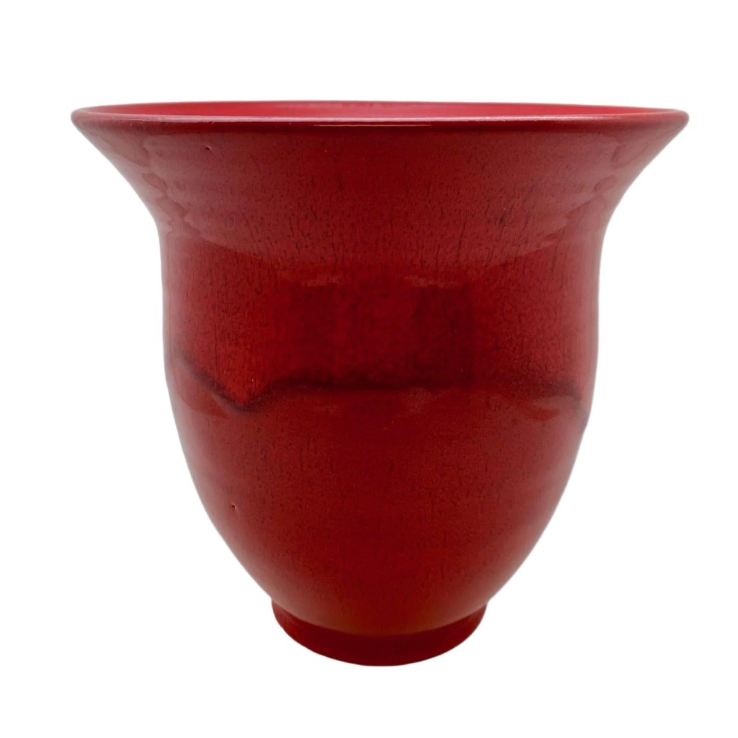 Medium Red Bell Vase