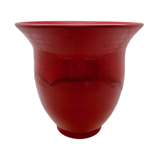 Medium Red Bell Vase