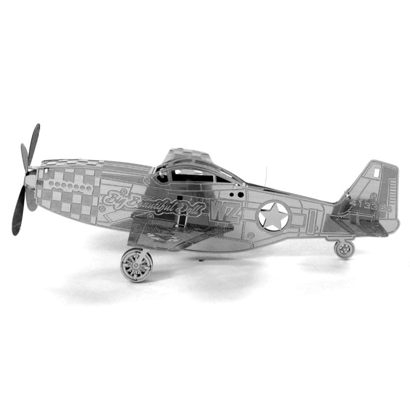 Mustang P-51 Metal Model Kit