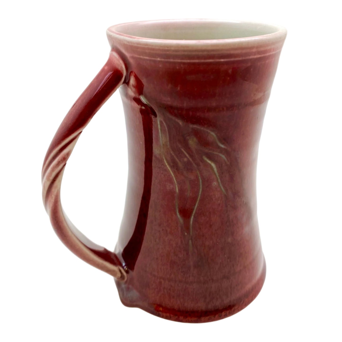 Red Porcelain Mug