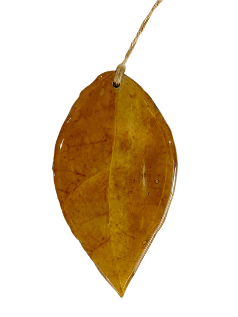 Tobacco Leaf & Acrylic Ornament