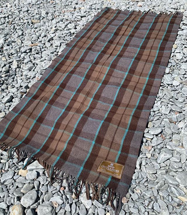 Outlander Mackenzie Tartan Knee Blanket