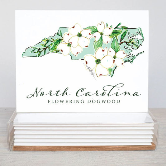 NC Flowering Dogwood Notecard Boxed Set