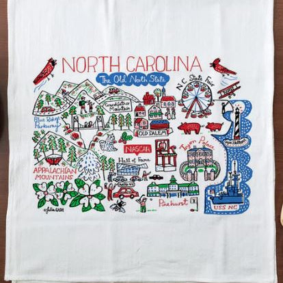 Statescape NC Dishtowel