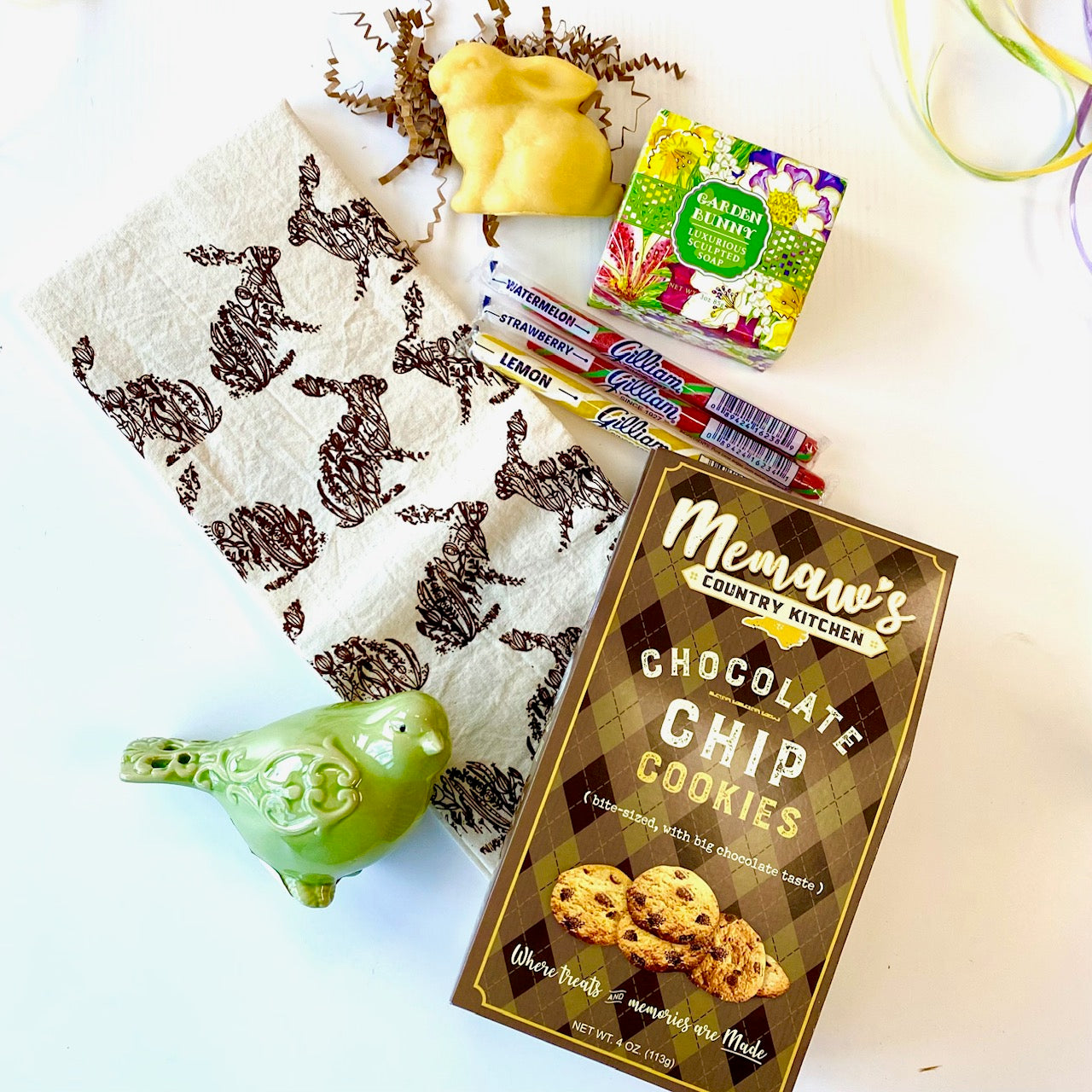 Bunny Garden Gift Basket