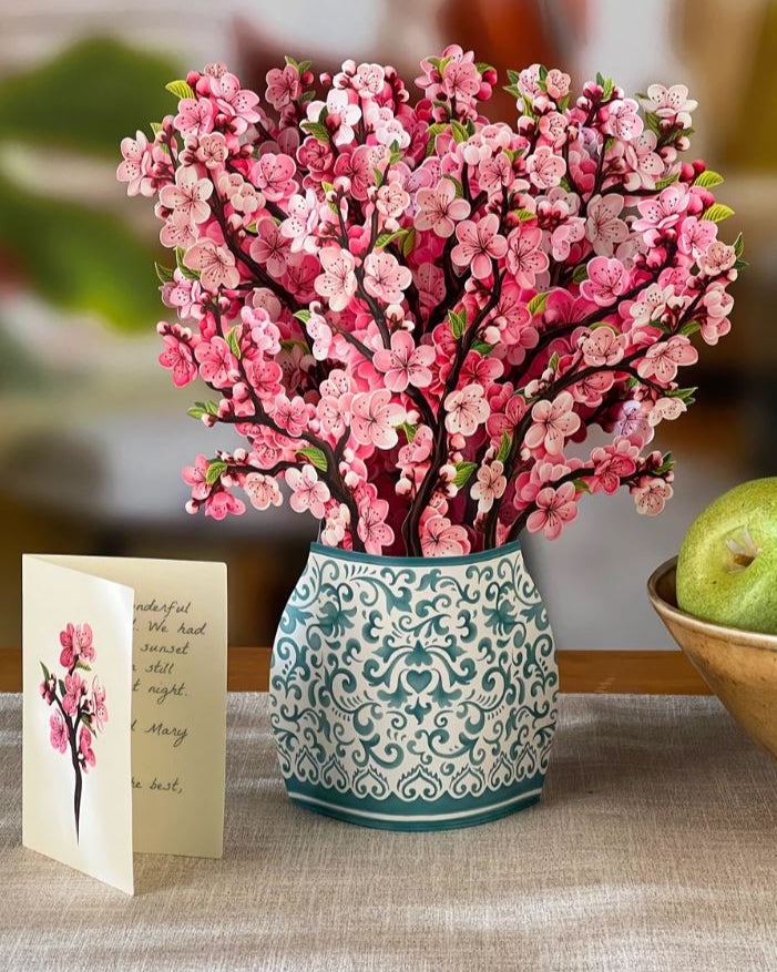 Cherry Blossom Pop-up Greeting Card