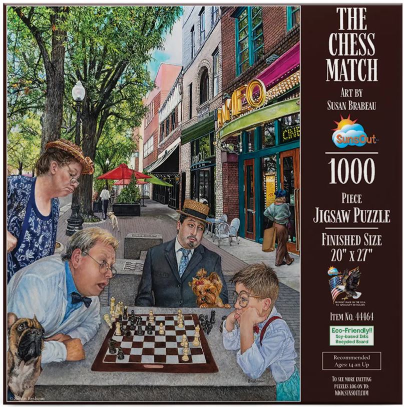 The Chess Match 1000 pc. Puzzle