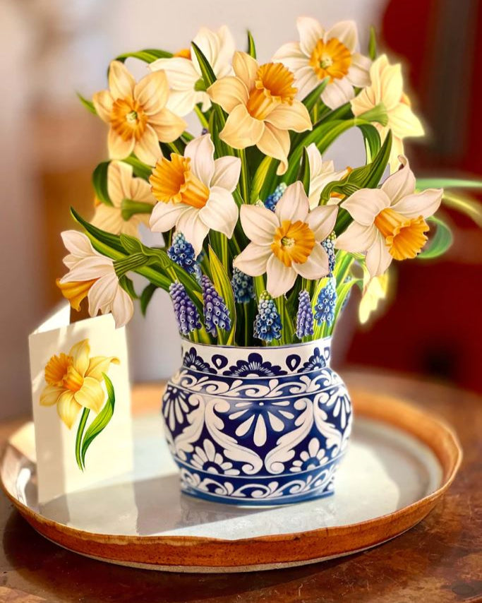 Daffodils Pop-up Greeting Card