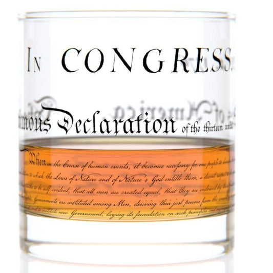 Declaration Rocks Glass