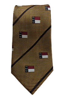 Gold NC Flag Tie