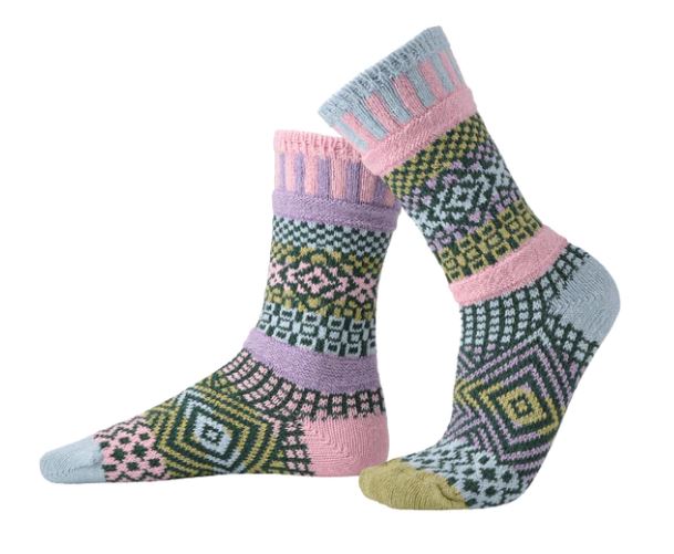 Lilac Crew Socks