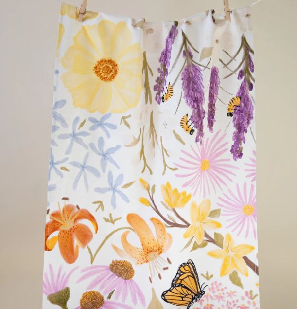 Wildflower Tea Towel