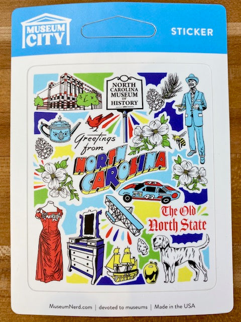 NC History Museum Sticker