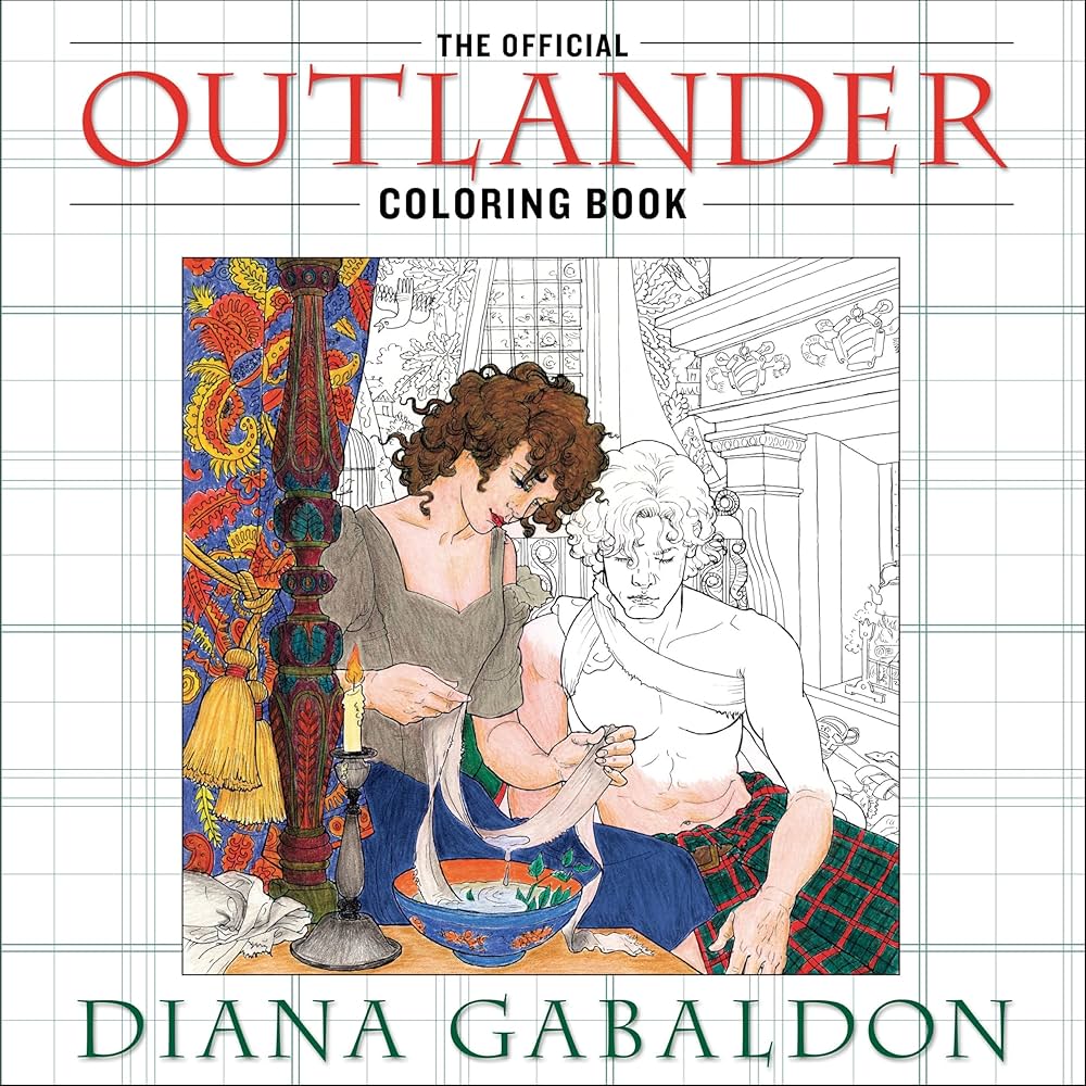 Official Outlander Coloring Book for Adults
