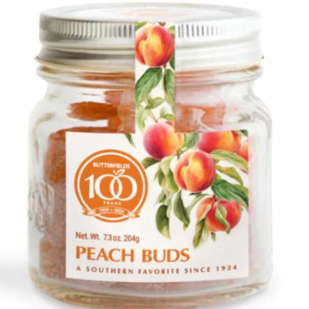 Peach Buds Butterfields Jar
