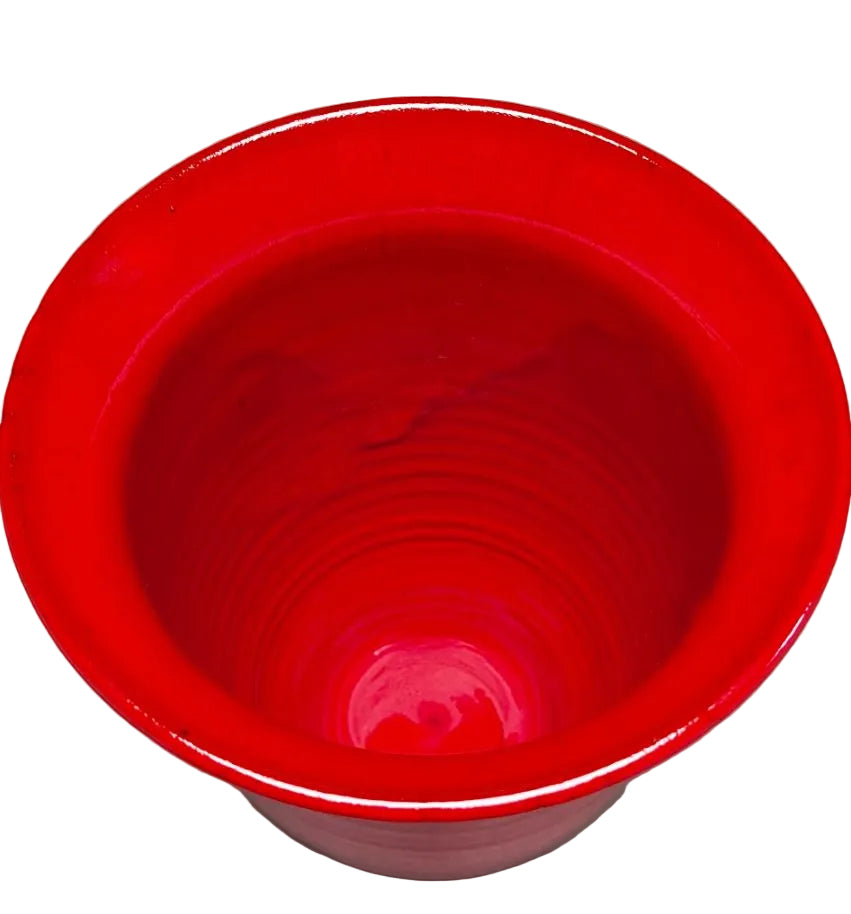 Medium Red Bell Vase