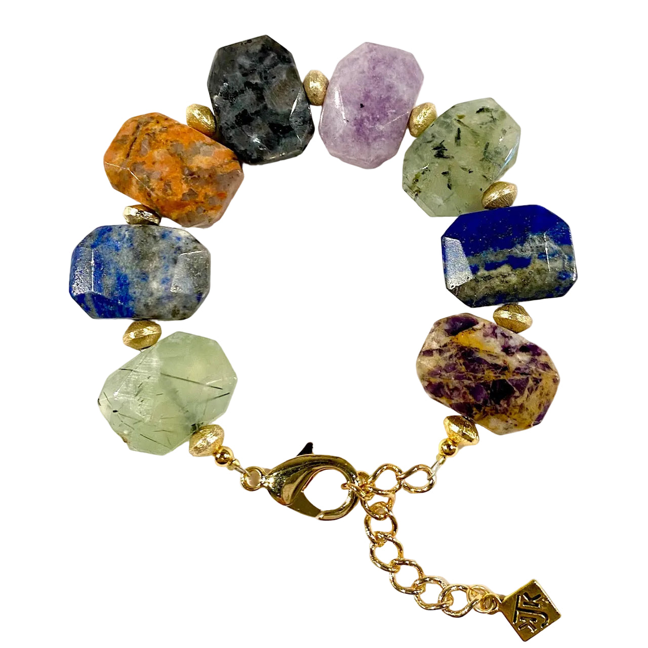 Octagonal Multistone Bracelet