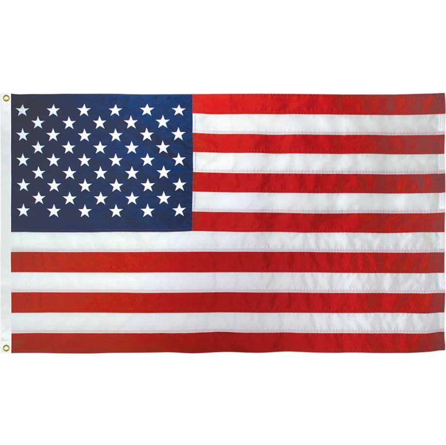 American Nylon 3'x5' Flag with Grommet