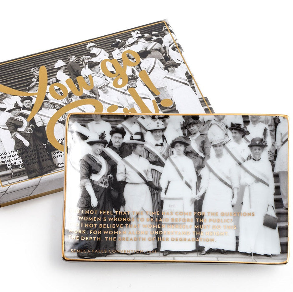 You Go Girl Suffragettes Tray