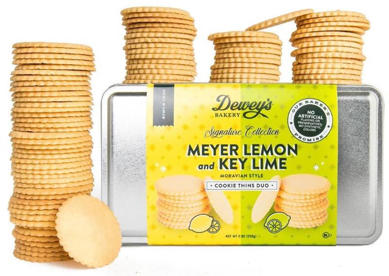 8.5 oz. Lemon & Lime Duo Cookie Tin,DWY995482