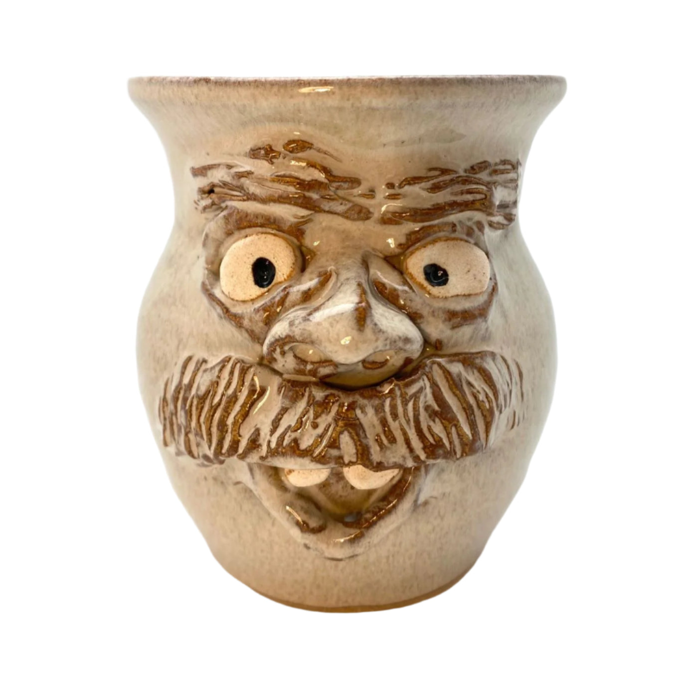 Cream Face Mug