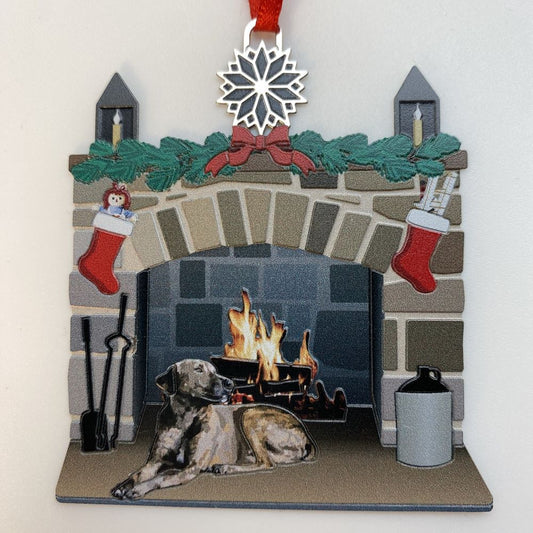 2024 NC Cabin Christmas with Plott Hound