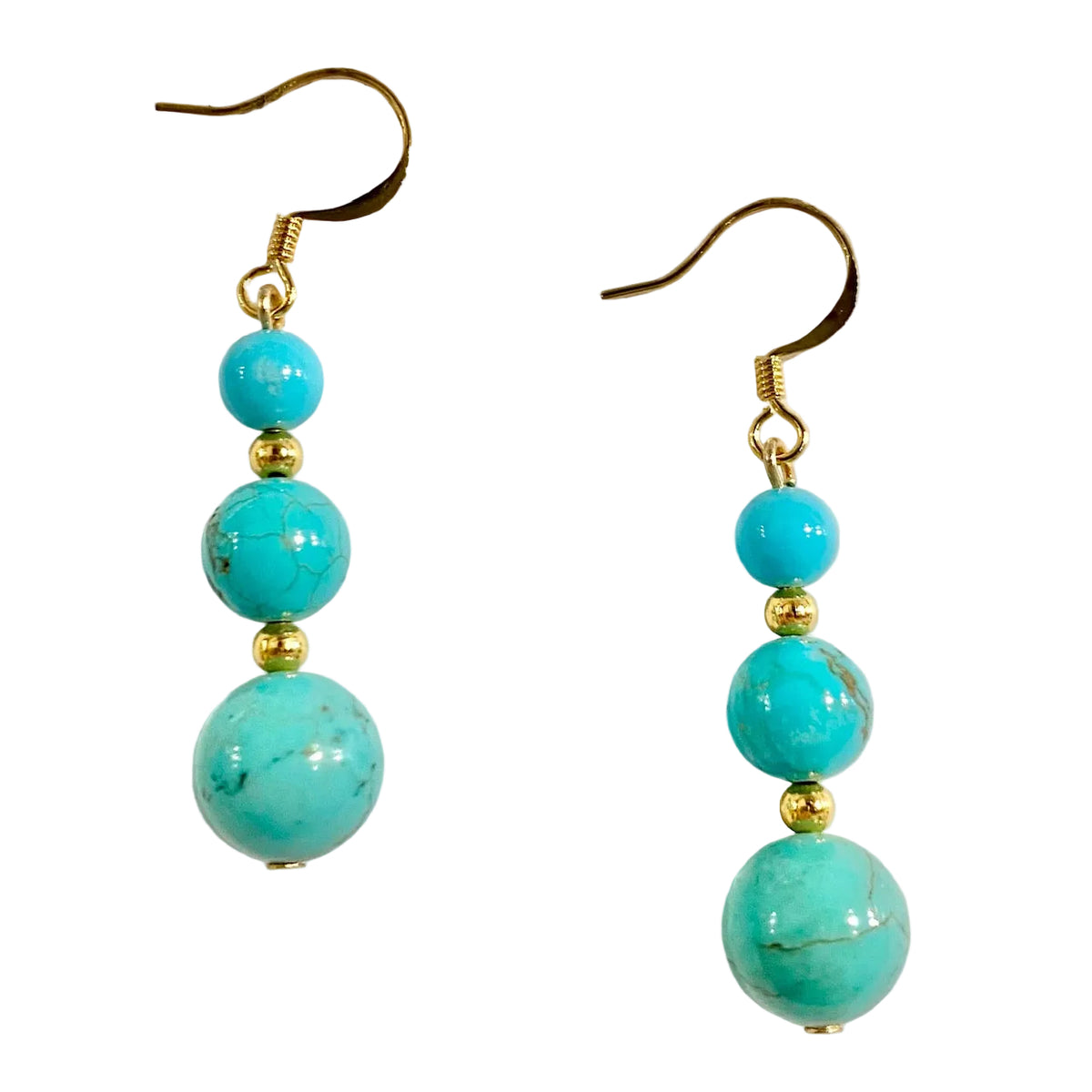 Turquoise Stone Earrings