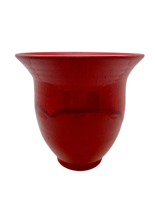 Medium Red Bell Vase