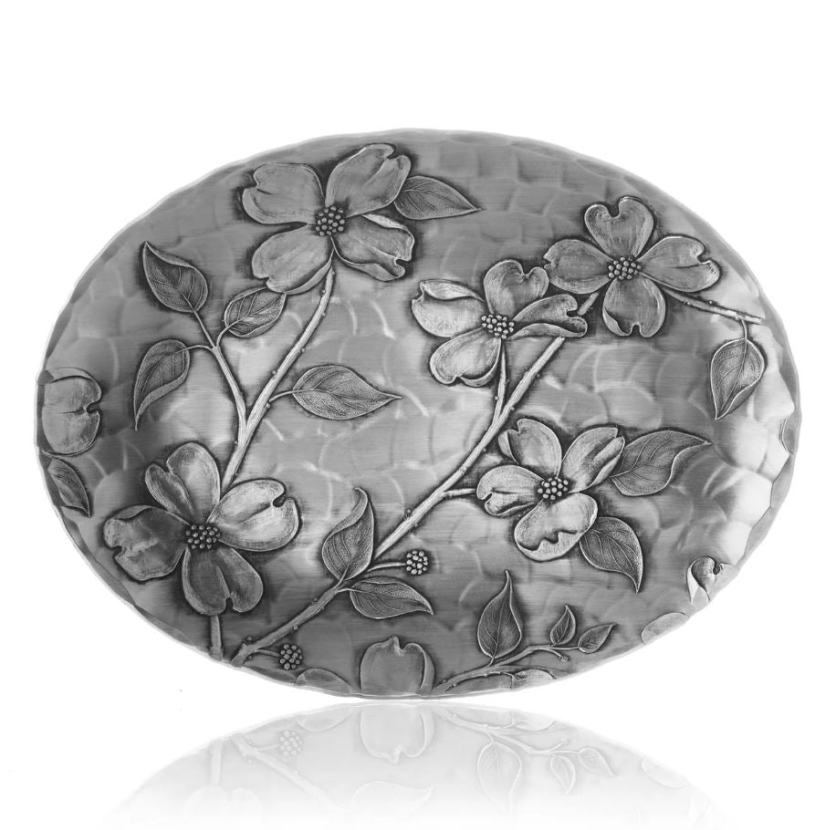 7 inch Oval Dogwood Dish