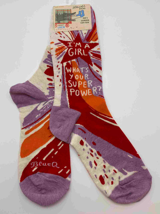 Superpower Crew Ankle Sock