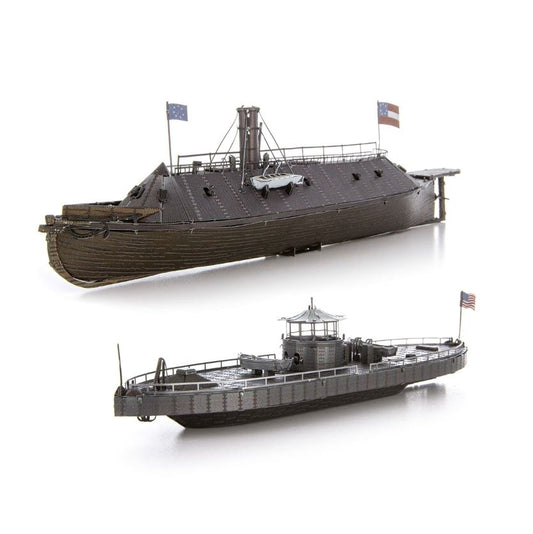 Monitor and Merrimack Metal Model Kit