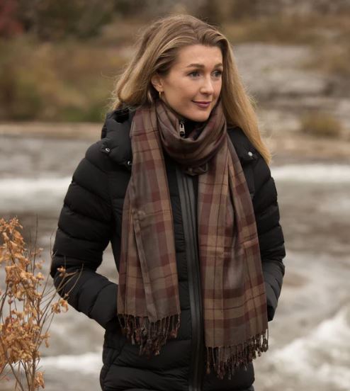 Outlander Tartan Viscose Scarf