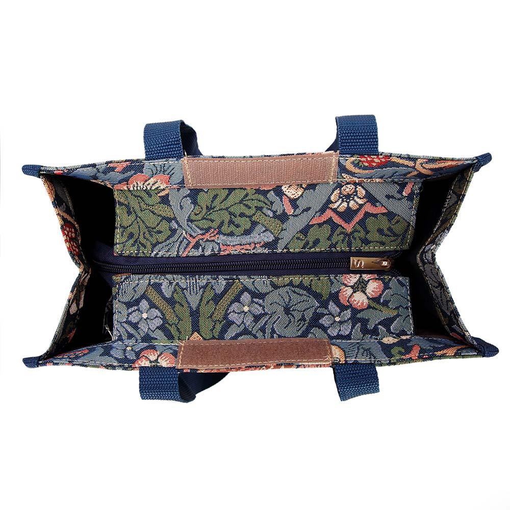 William Morris Strawberry Thief Blue - Shopper Bag