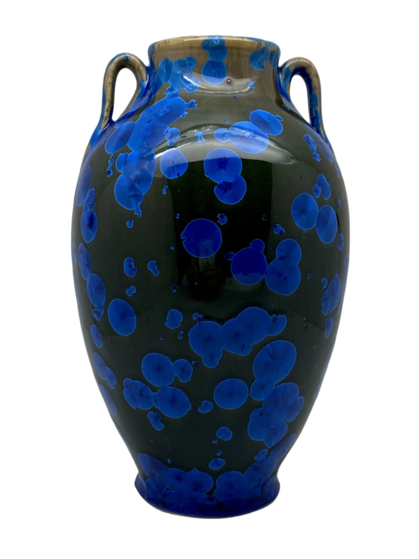 Cobalt Crystalline Tang Vase