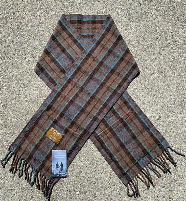 Mackenzie Tartan Outlander Merino Wool Pocket Scarf