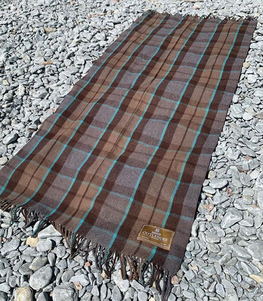Outlander Mackenzie Tartan Knee Blanket