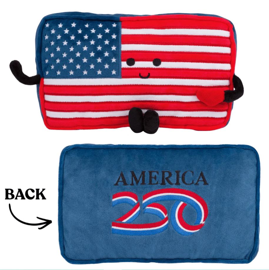 America 250 Stuffed Flag Plush