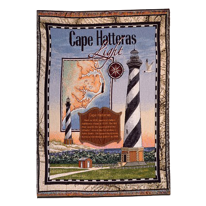 Cape Hatteras Lighthouse Throw