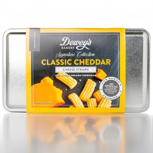 Sharp Cheddar Cheese Tin 8 Oz.