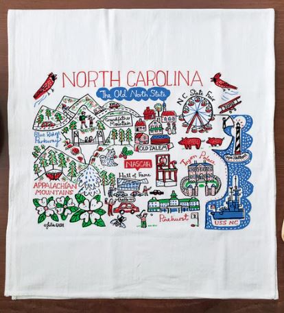 Statescape NC Dishtowel