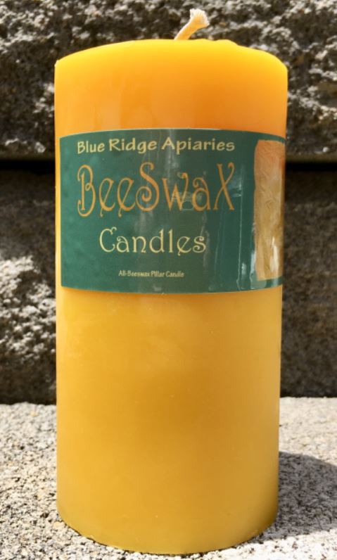 Beeswax Pillar Candle