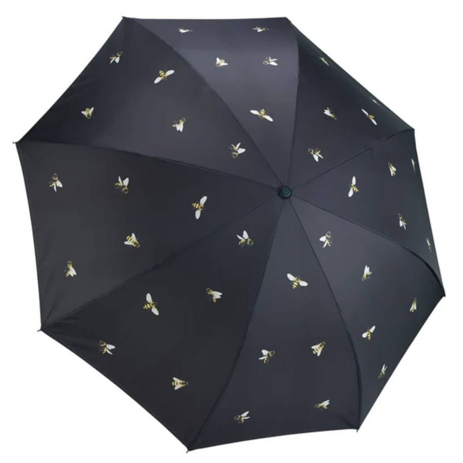 Bees & Honeycomb Reverse Close Stick Umbrella