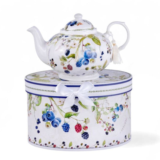 Wild Berries Bone China Teapot