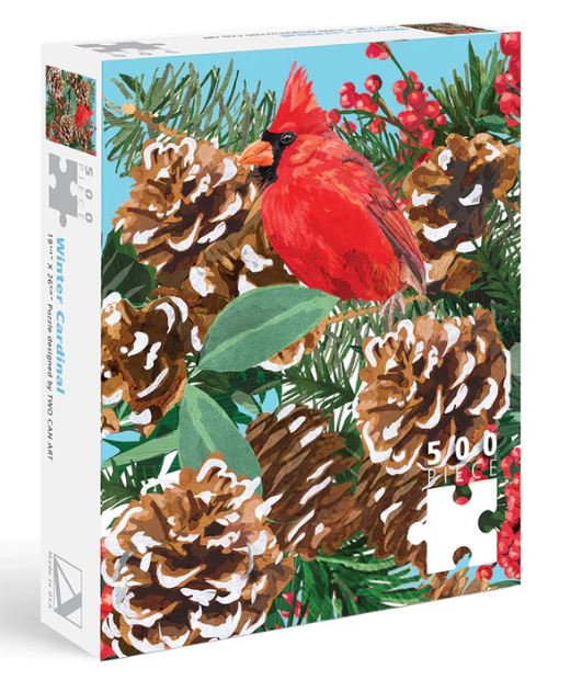 Cardinal & Pinecone Puzzle