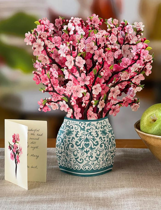 Cherry Blossom Pop-up Greeting Card