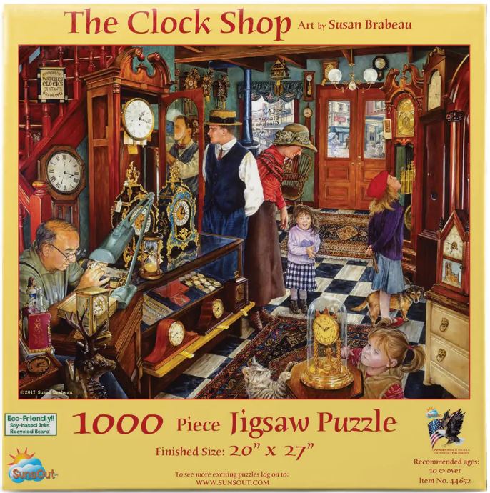 The Clock Shop 1000 pc. Puzzle