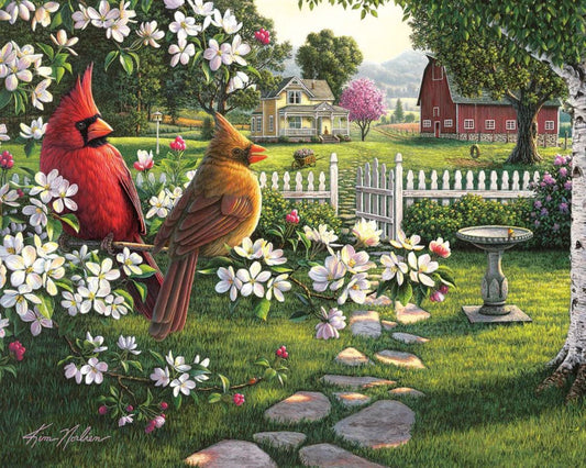 Country Life Cardinals 1000 PC Puzzle