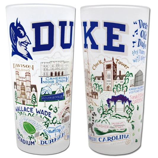 Duke University Drinking Glasses Set of 2